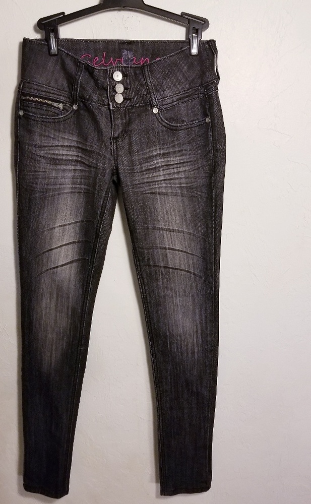 Selviano  Black Jeans